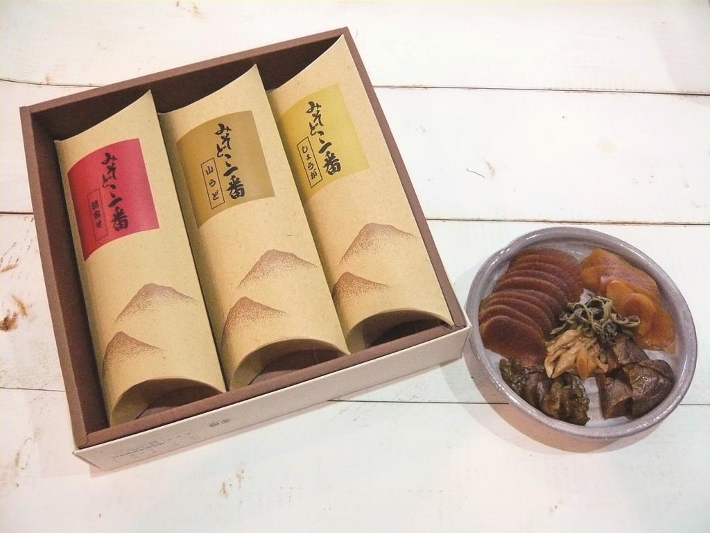 394-25ご飯によくあう味噌漬け詰合せ筒入りセット